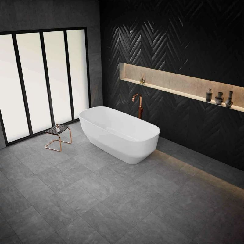 CADA FREESTANDING SERPENS 2 1650X750X555, FARA PREAPLIN, VENTIL CLICK-CLACK CROM